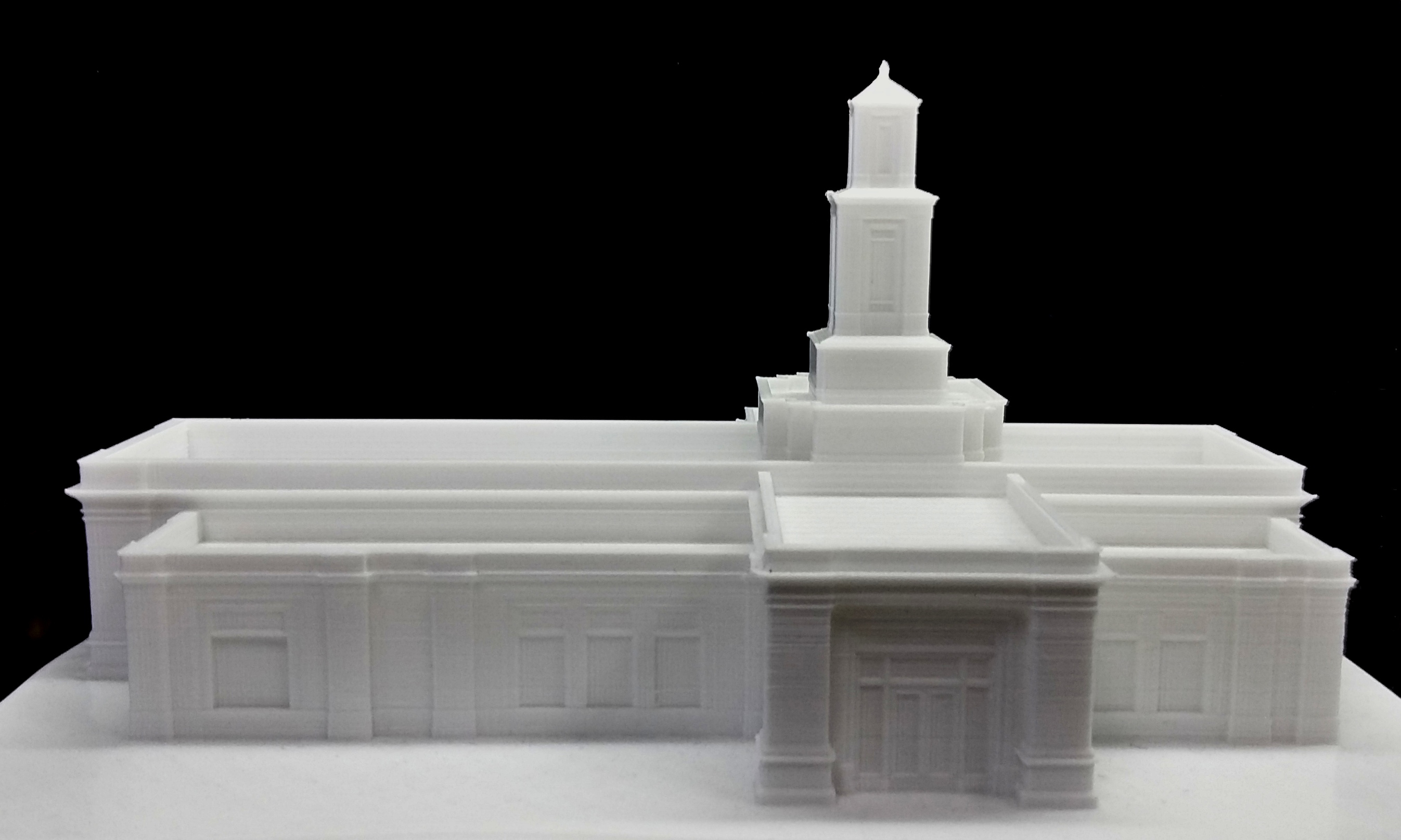 Memphis Temple - 3D Printed Model
