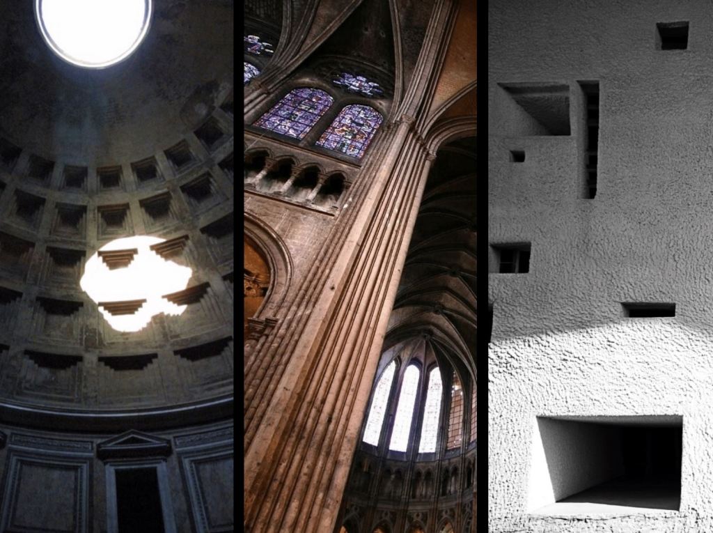 Extraordinary Architectural Experiences: Comparative Study of Three Paradigmatic Cases of Sacred Spaces