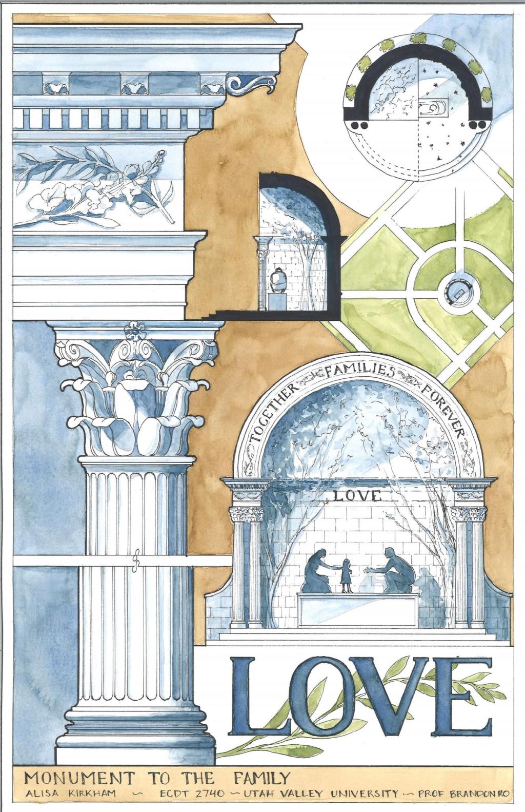 Classical Architecture Workshop: Student Work